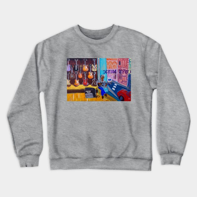 Rudy's Music Crewneck Sweatshirt by SPINADELIC